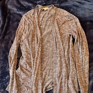 Belle du jour XL Purple cardigan